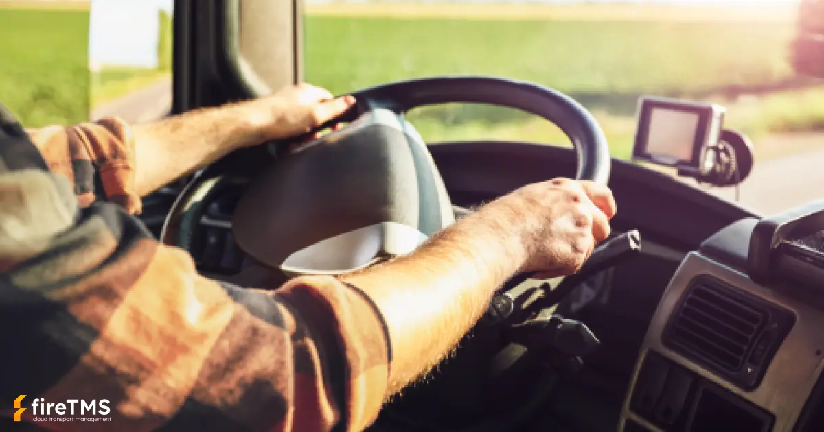 fireTMS Driver mobile App - schneller Kontakt mit dem Fahrer